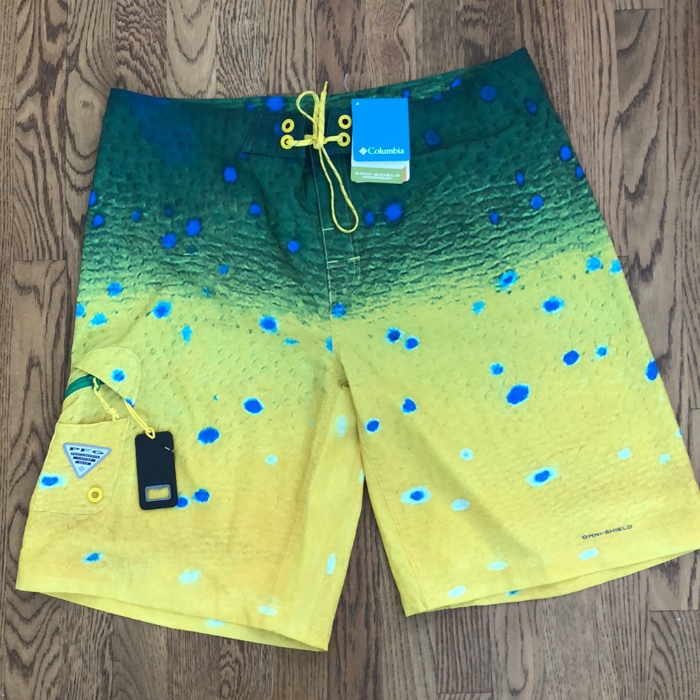 Columbia omni-shield men swim trunks